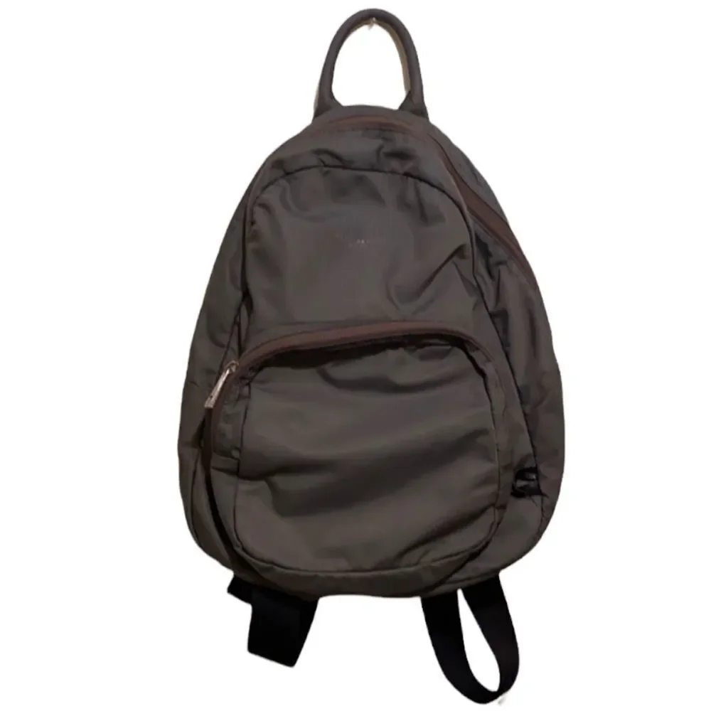 Marc Jacobs nylon gray backpack.
